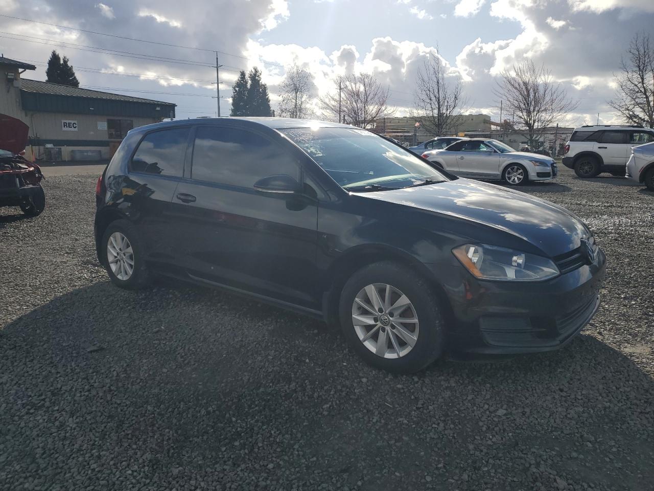 2015 Volkswagen Golf VIN 3VW817AU0FM069008 Copart auction photo, mechanical damage thumbnail 4