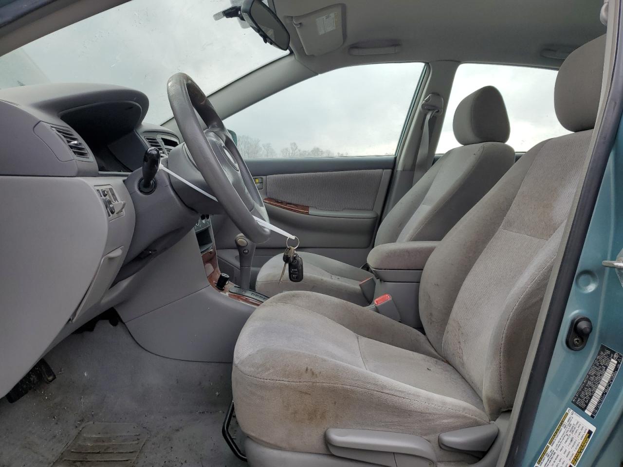 2006 Toyota Corolla VIN 2T1BR32E76C680289 Copart auction photo, rear end damage thumbnail 7