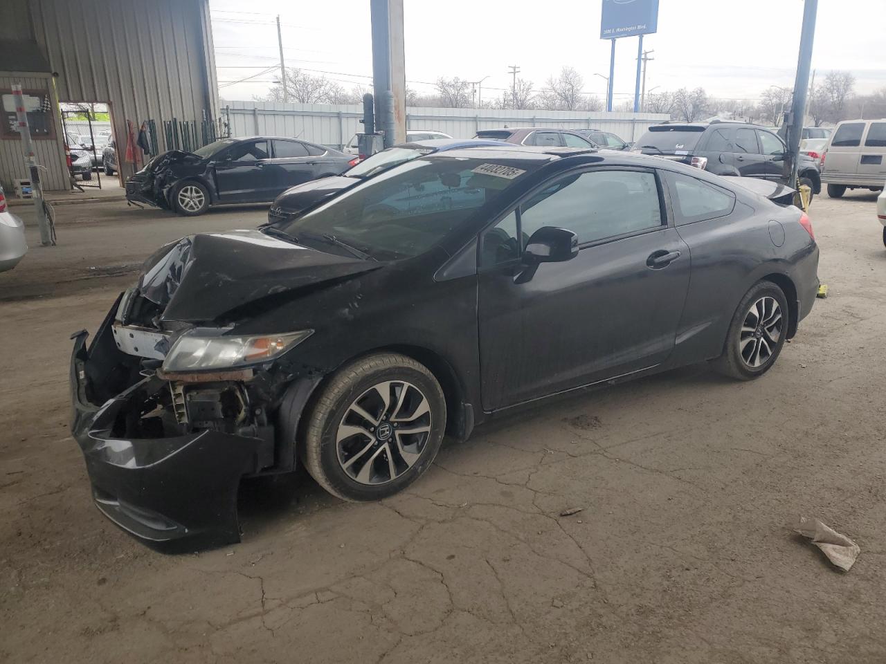 2013 Honda Civic VIN 2HGFG3B8XDH530912