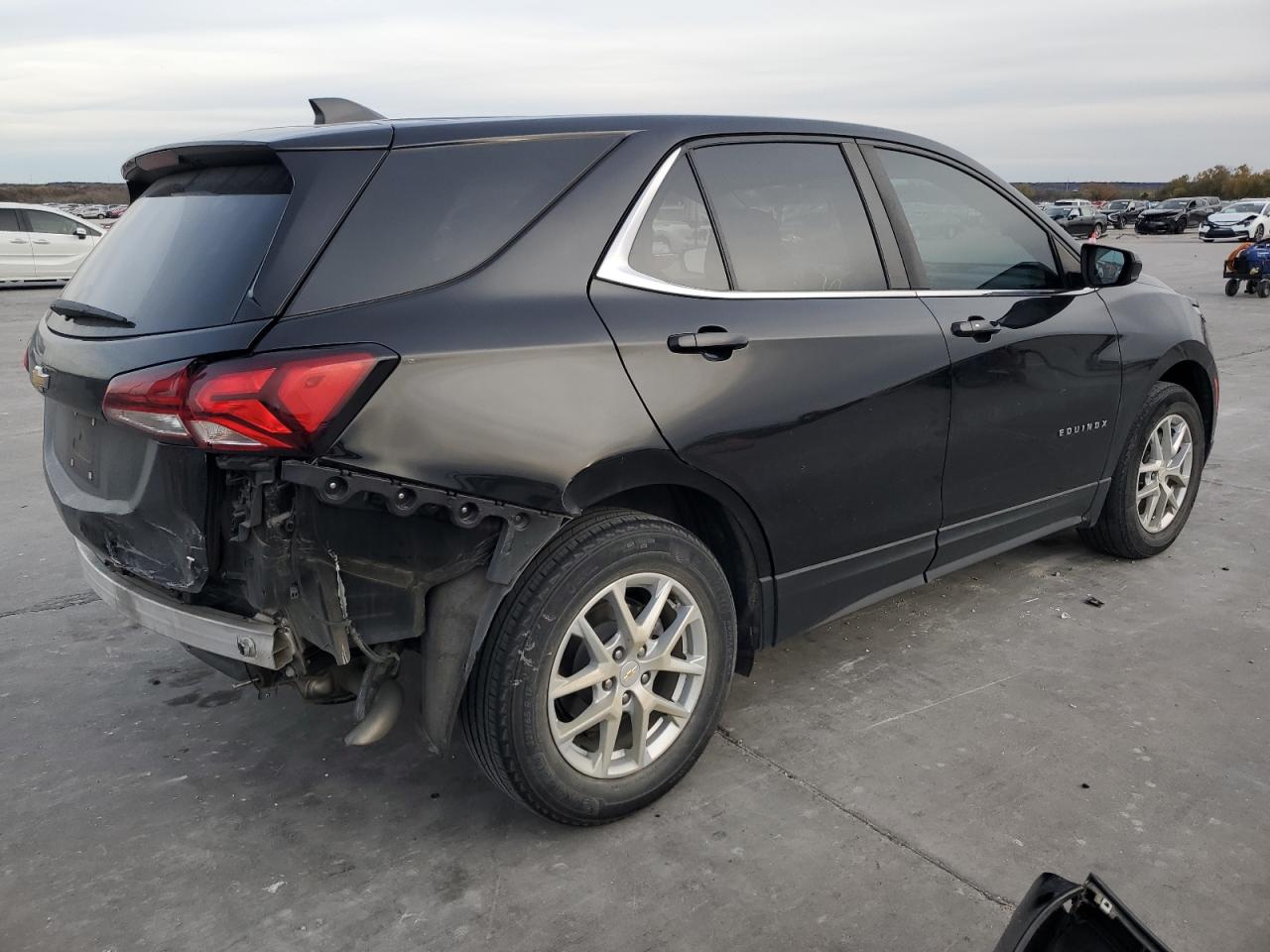 2022 Chevrolet Equinox VIN 3GNAXKEV4NL118036 Copart auction photo, rear end damage thumbnail 3