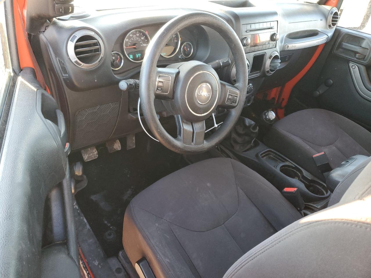 2015 Jeep Wrangler VIN 1C4AJWAG3FL693542 Copart auction photo, rear end / undercarriage damage thumbnail 8