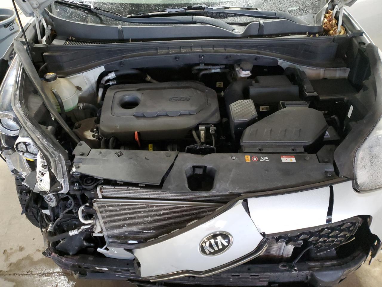 2017 KIA Sportage VIN KNDPMCAC9H7107581 Copart auction photo, front end damage thumbnail 14