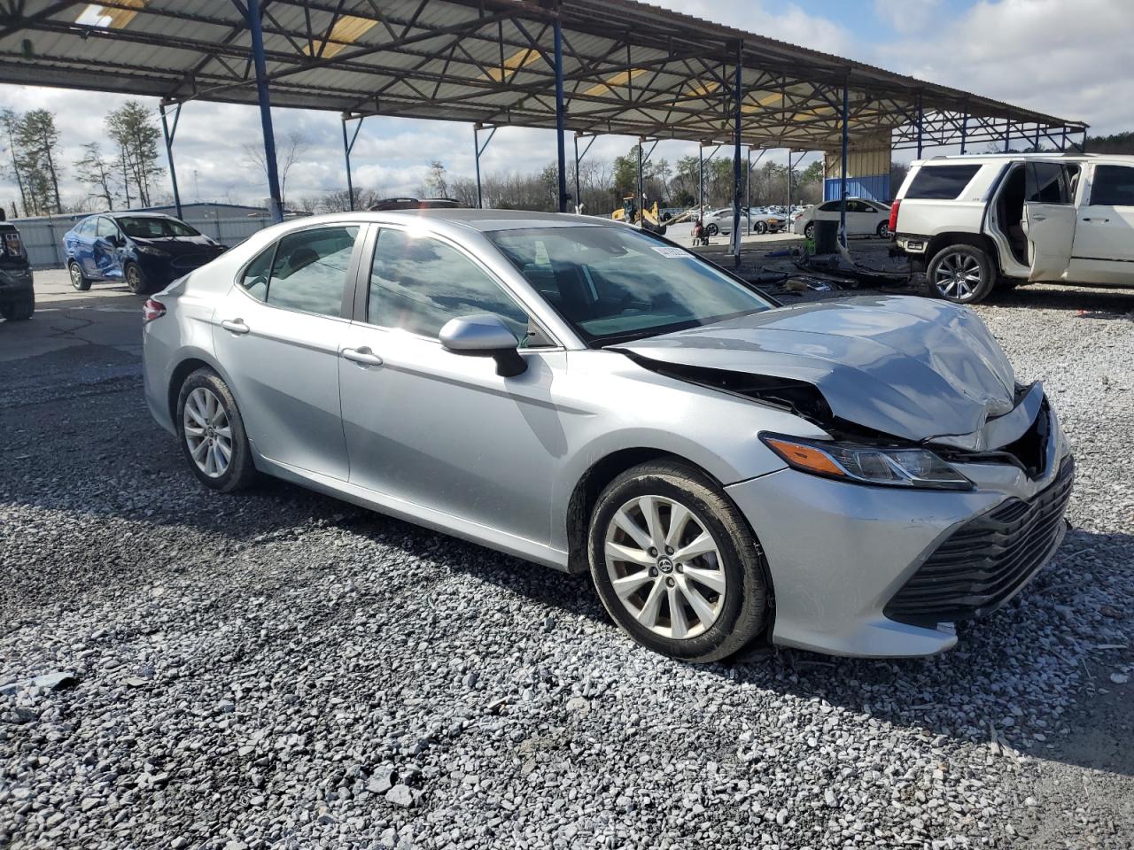 2020 Toyota Camry VIN 4T1C11AK6LU900121 Copart auction photo, front end damage thumbnail 4