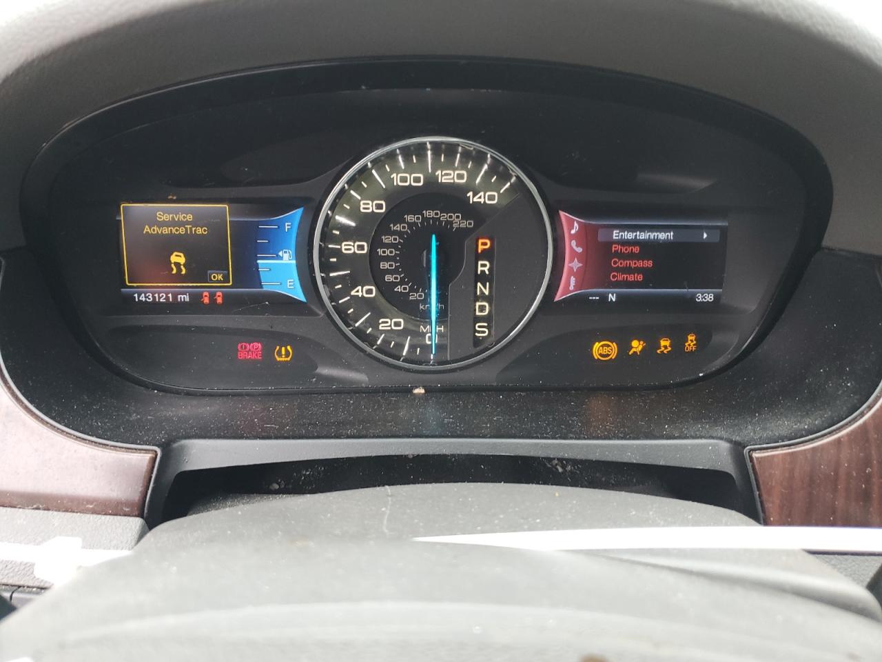 2013 Ford Edge VIN 2FMDK4KC1DBA68933 Copart auction photo, front end damage thumbnail 9