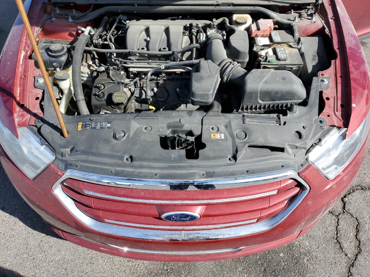 2016 Ford Taurus VIN 1FAHP2F83GG101872 Copart auction photo, minor dent/scratches damage thumbnail 11