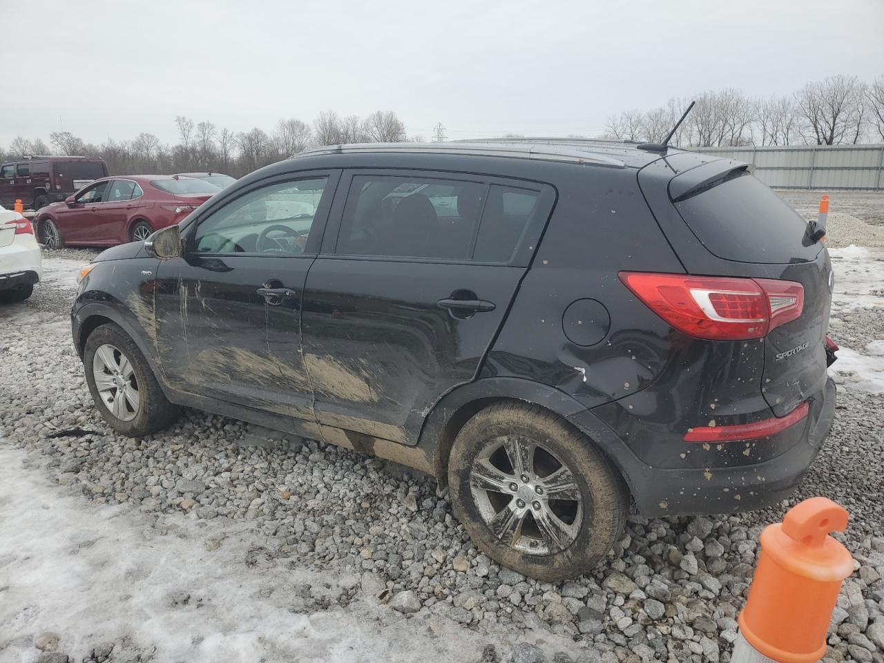 2011 KIA Sportage VIN KNDPBCA26B7036697 Copart auction photo, front end / rear end damage thumbnail 2