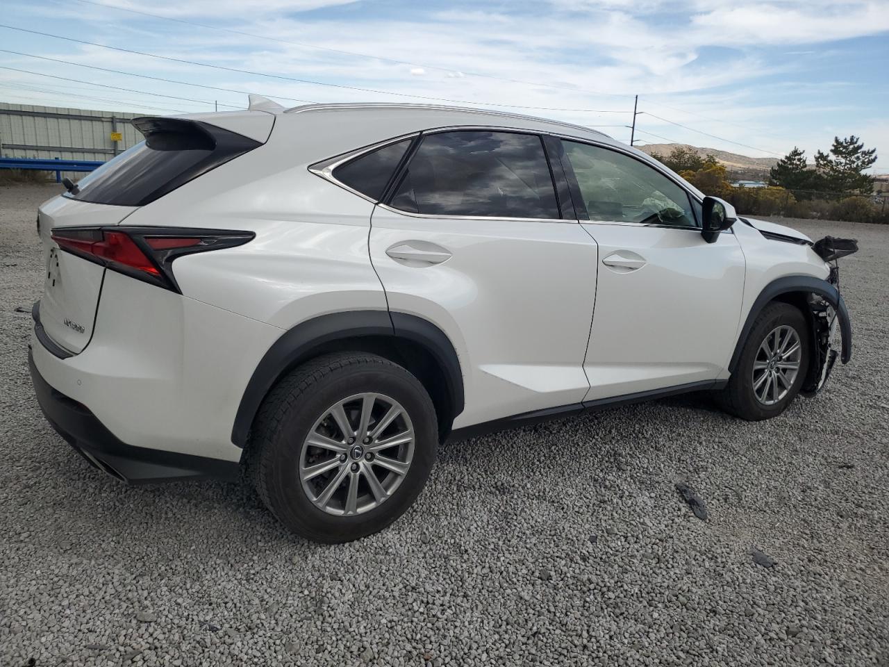 2020 Lexus NX VIN JTJDARDZ0L5009040 Copart auction photo, front end damage thumbnail 3