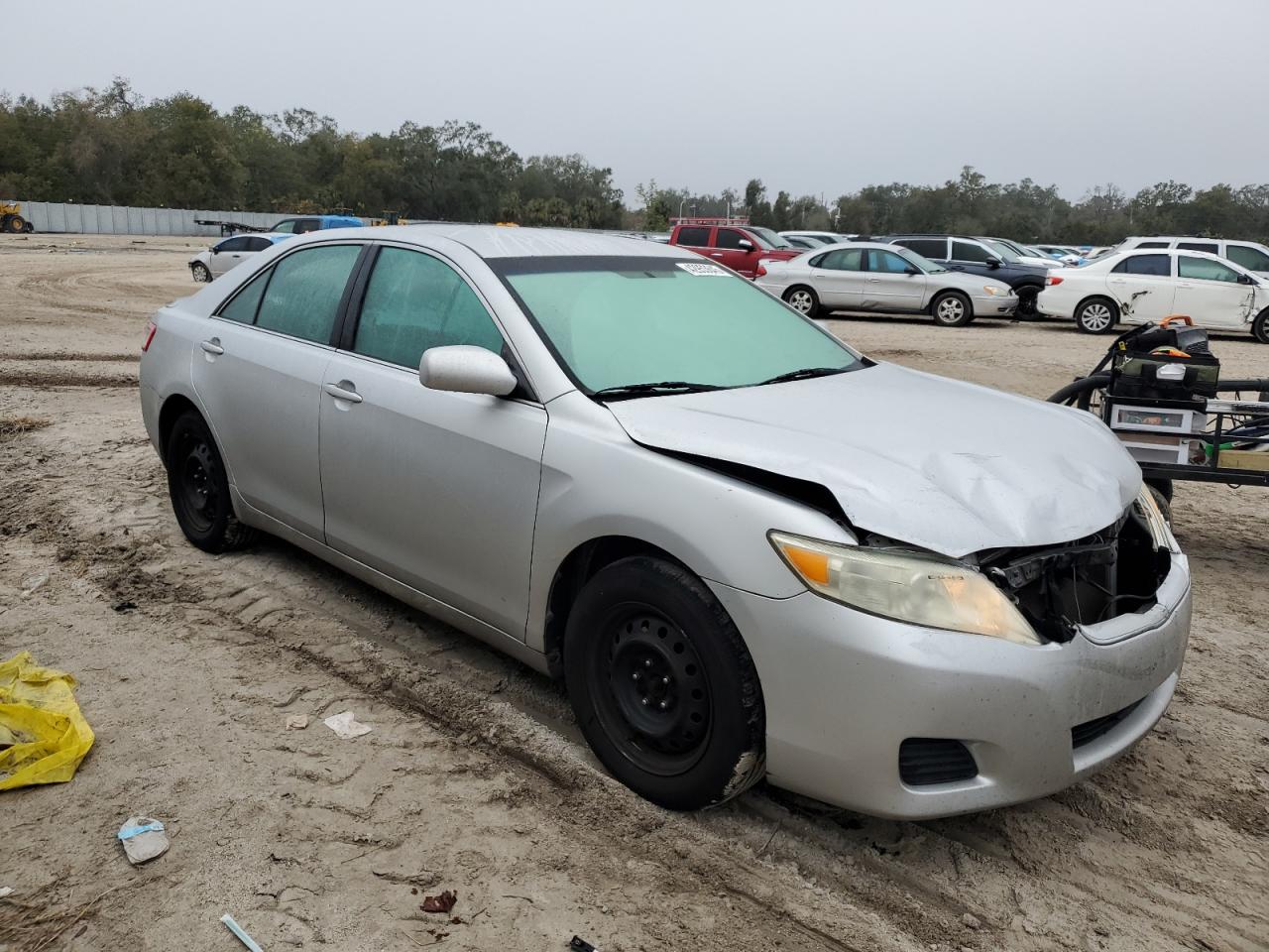 2011 Toyota Camry VIN 4T1BF3EK8BU748313 Copart auction photo, front end damage thumbnail 4