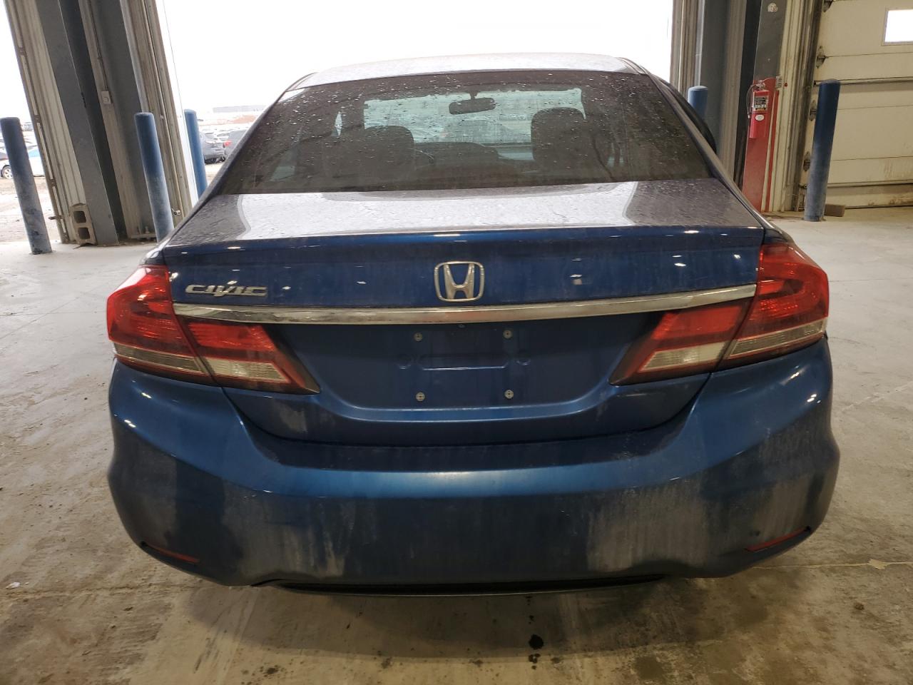 2013 Honda Civic VIN 19XFB2F5XDE259756 Copart auction photo, side / hail damage thumbnail 6