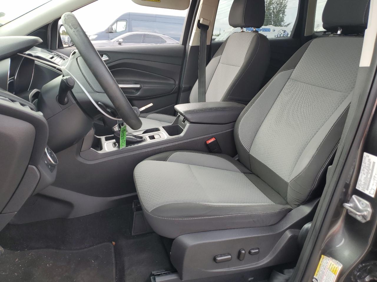 2017 Ford Escape VIN 1FMCU0GD4HUD91261 Copart auction photo, front end damage thumbnail 7
