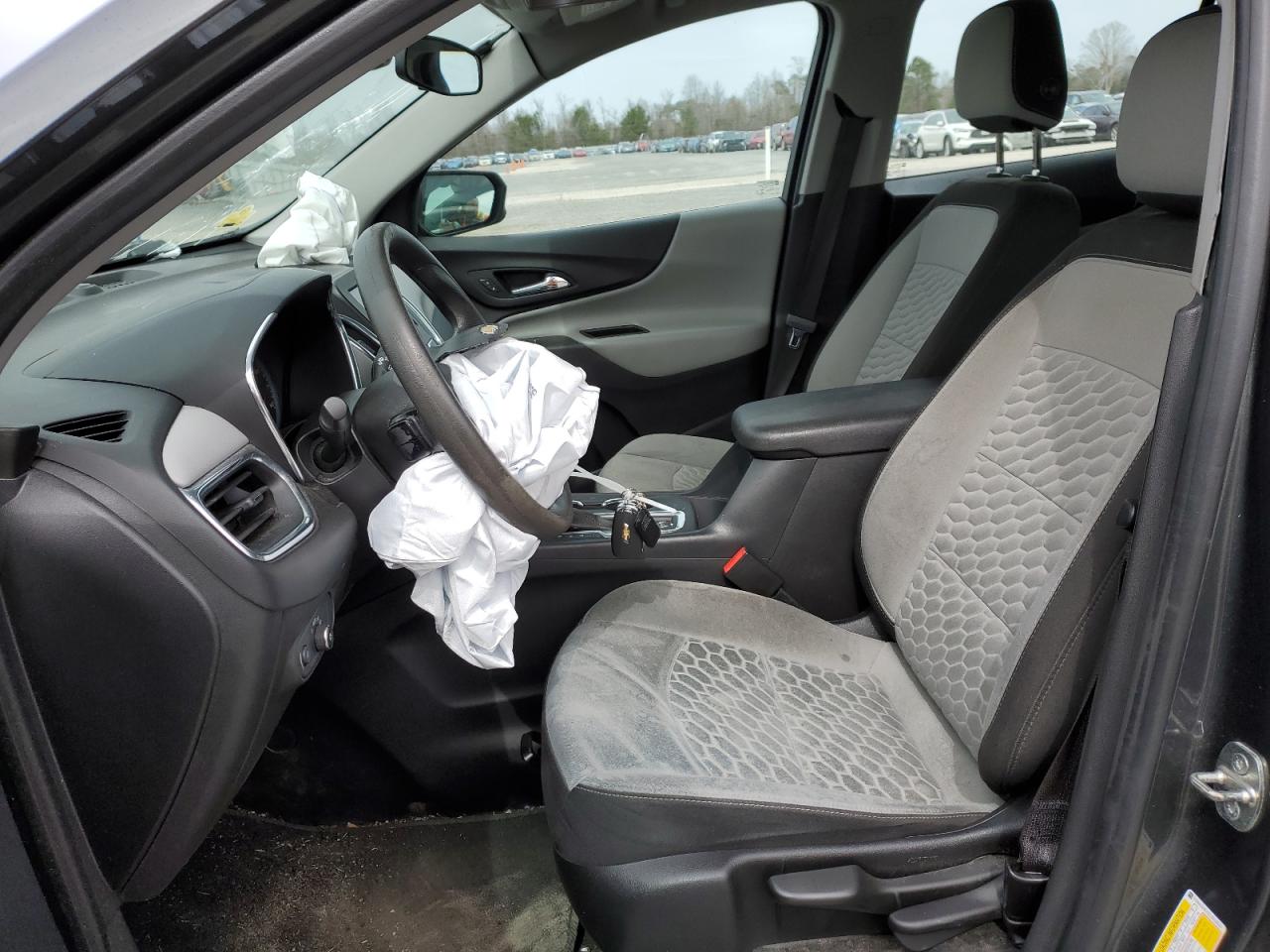 2020 Chevrolet Equinox VIN 3GNAXHEV2LS619030 Copart auction photo, front end damage thumbnail 7