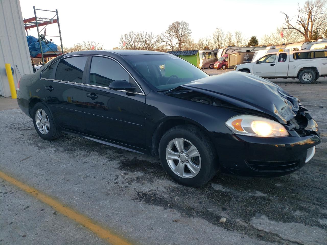 2012 Chevrolet Impala VIN 2G1WF5E30C1137756 Copart auction photo, front end damage thumbnail 4