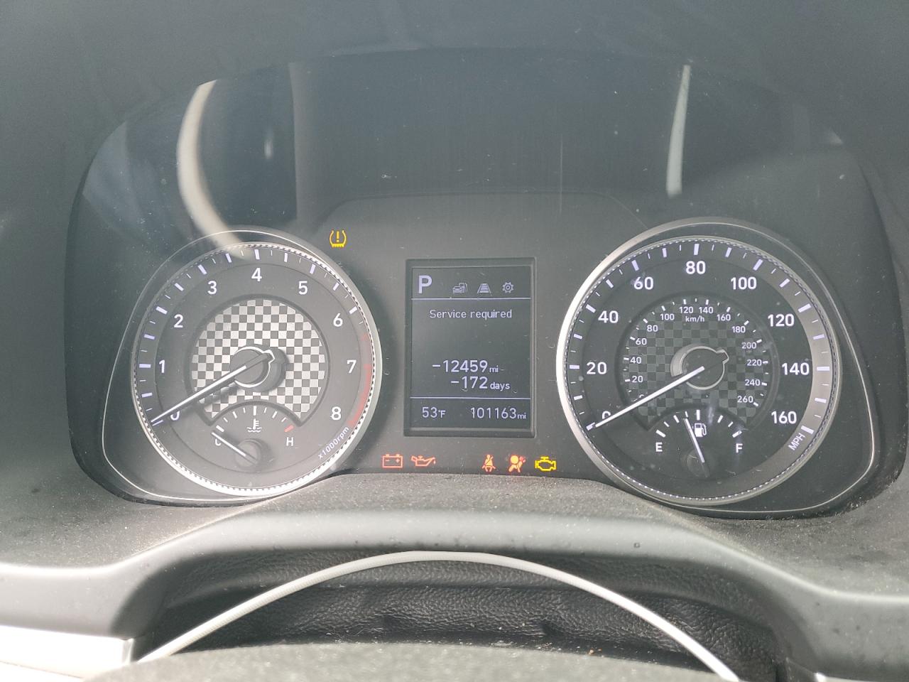 2020 Hyundai Elantra VIN 5NPD84LF8LH524697 Copart auction photo, undercarriage / hail damage thumbnail 9