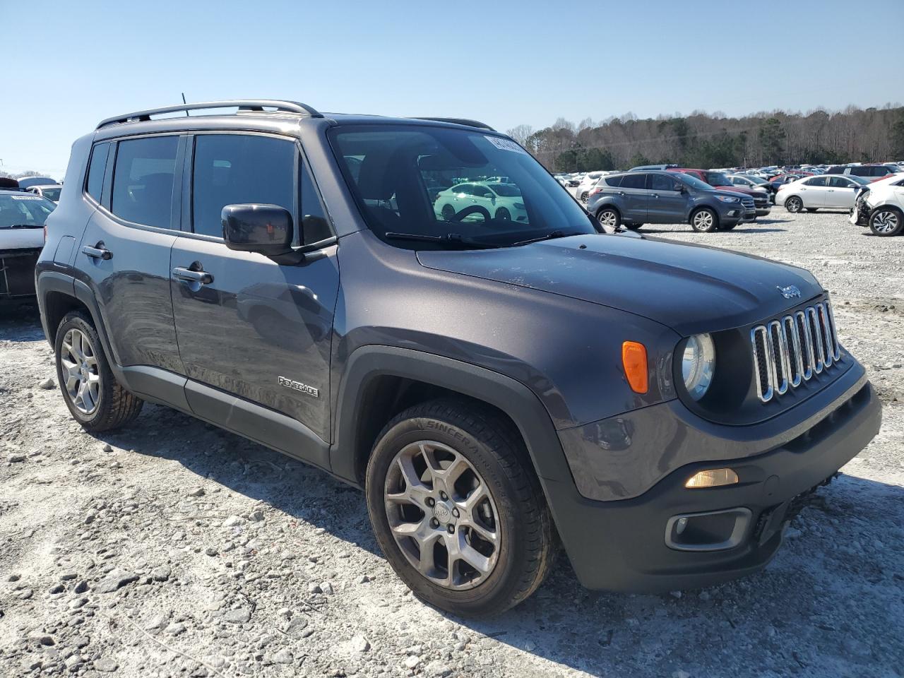 2018 Jeep Renegade VIN ZACCJABB6JPJ37225 Copart auction photo, front end damage thumbnail 4