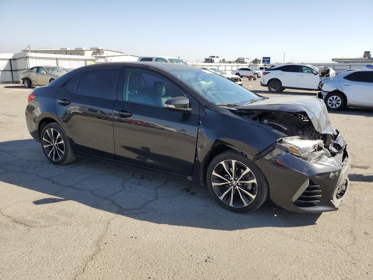 2019 Toyota Corolla VIN 5YFBURHE8KP861646 Copart auction photo, front end damage thumbnail 4