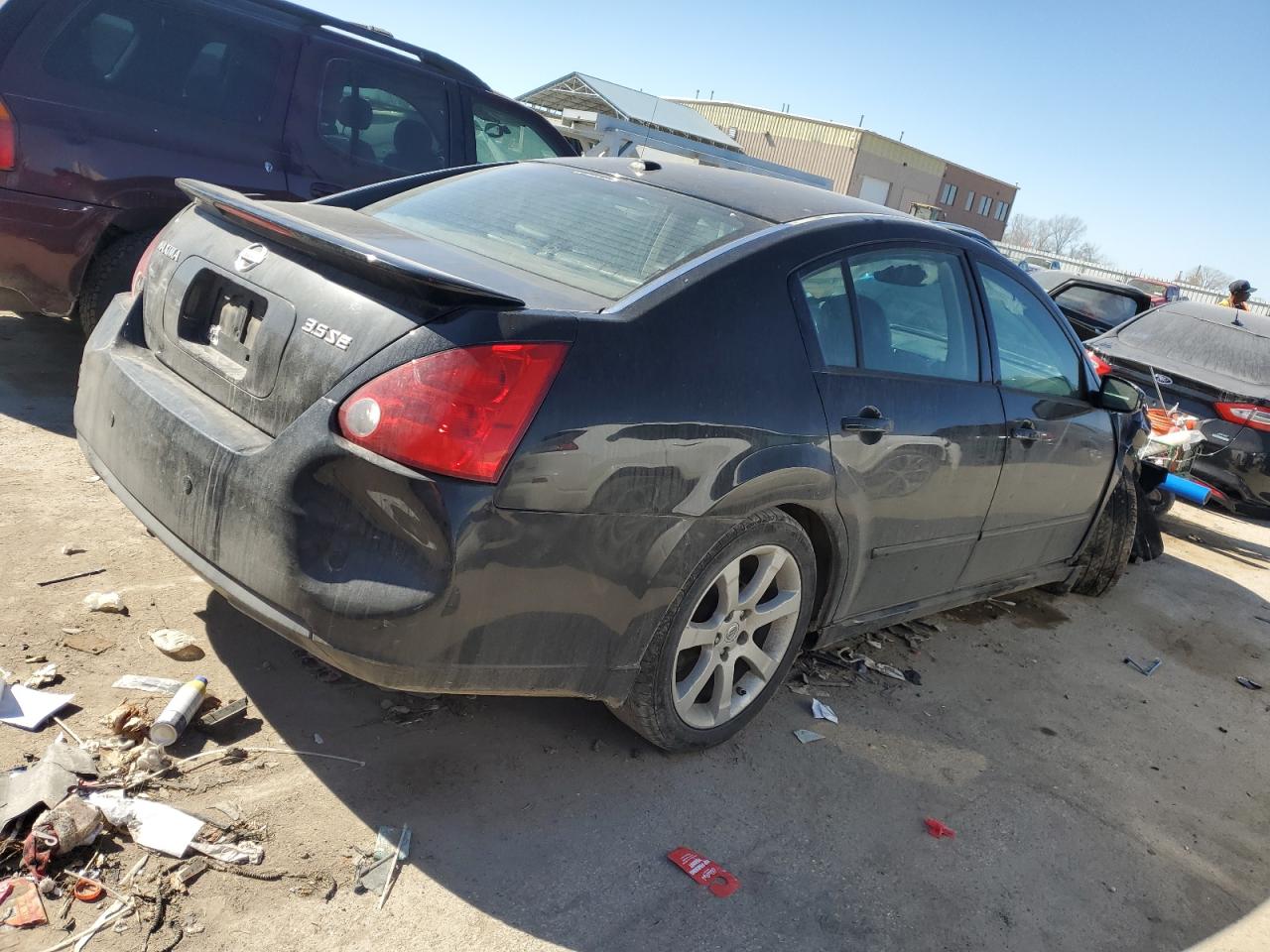 2008 Nissan Maxima VIN 1N4BA41E88C811469 Copart auction photo, front end damage thumbnail 3