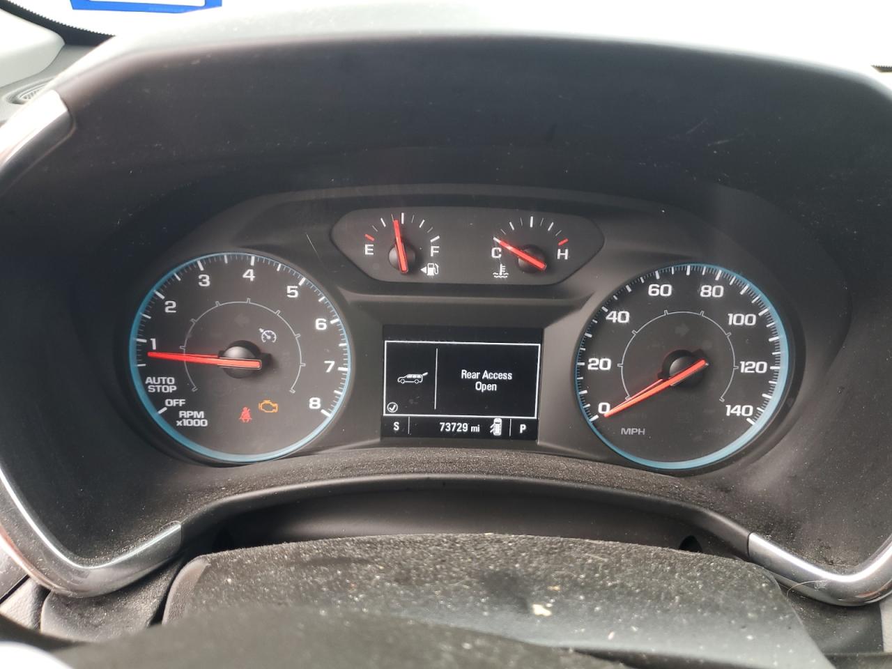 2020 Chevrolet Equinox VIN 2GNAXHEV3L6220884 Copart auction photo, rear end damage thumbnail 9
