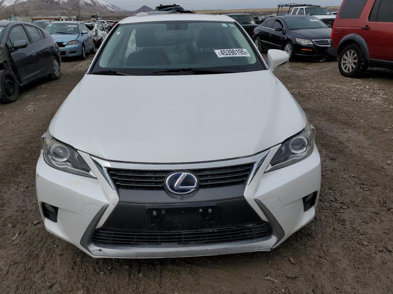 2015 Lexus CT VIN JTHKD5BH4F2229922 Copart auction photo, all over damage thumbnail 5
