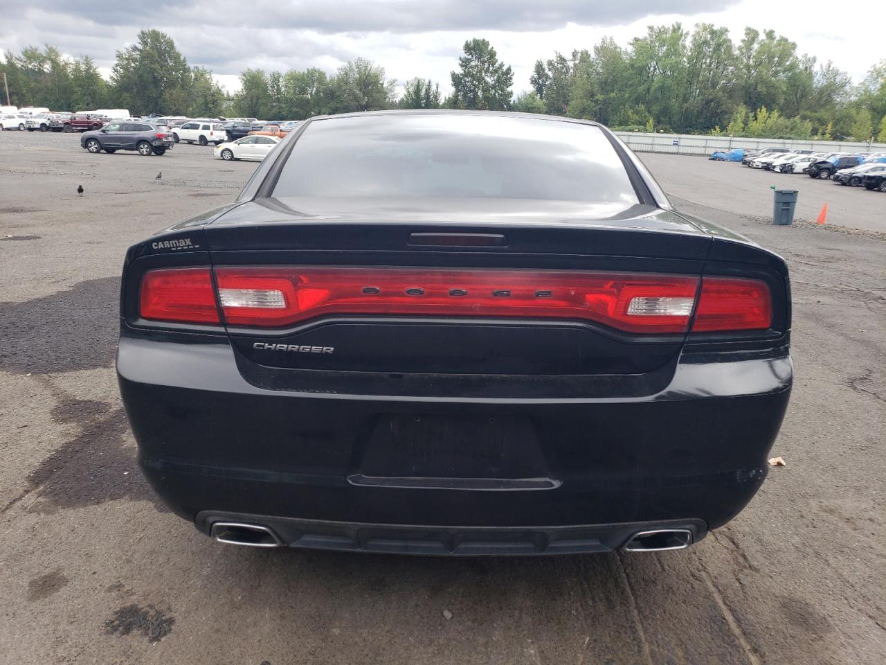 2012 Dodge Charger VIN 2C3CDXBG4CH189714 Copart auction photo, front end / side damage thumbnail 6