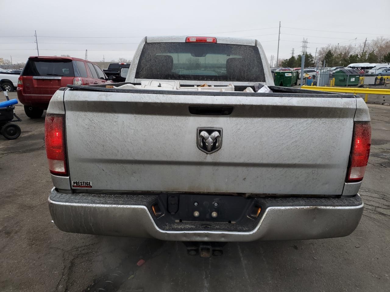 2014 RAM 1500 VIN 3C6JR6AT7EG235494 Copart auction photo, hail / minor dent/scratches damage thumbnail 6