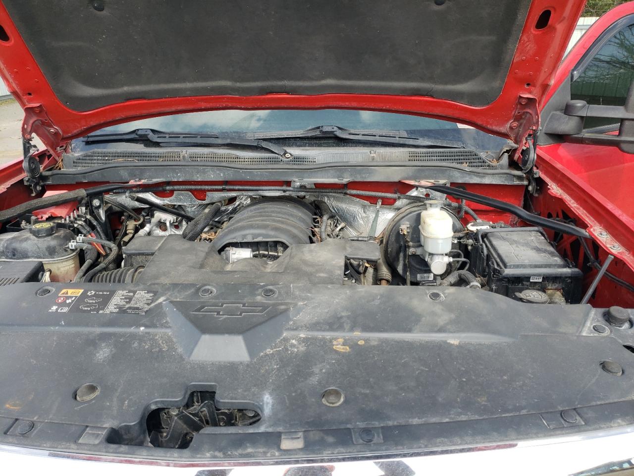 2015 Chevrolet Silverado VIN 3GCUKRECXFG329571 Copart auction photo, all over damage thumbnail 11