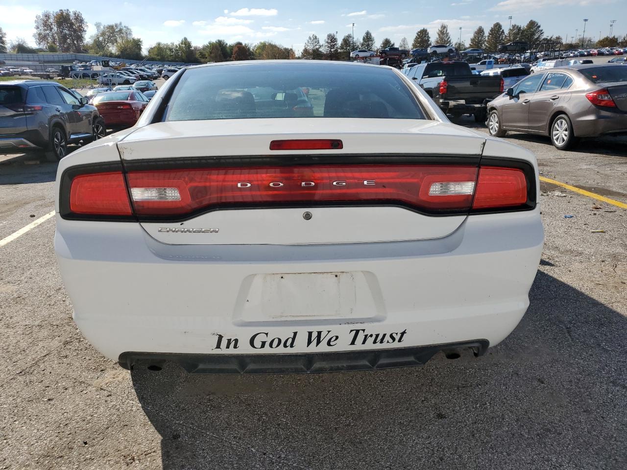 2014 Dodge Charger VIN 2C3CDXAG4EH236566 Copart auction photo, side / front end damage thumbnail 6