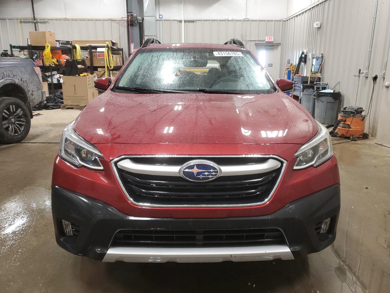 2020 Subaru Outback VIN 4S4BTANC2L3203656 Copart auction photo, rear end damage thumbnail 5