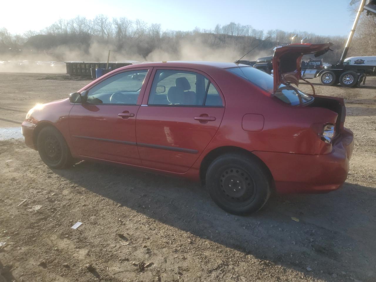 2007 Toyota Corolla VIN JTDBR32E070111294 Copart auction photo, rear end damage thumbnail 2
