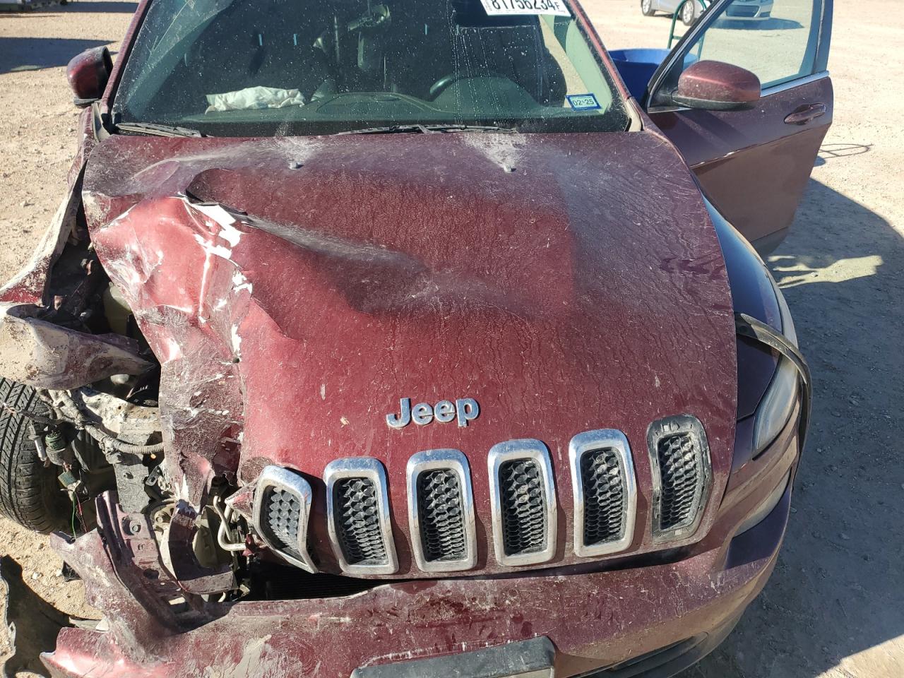 2018 Jeep Grand Cherokee VIN 1C4PJLLB2JD621874 Copart auction photo, front end / undercarriage damage thumbnail 13