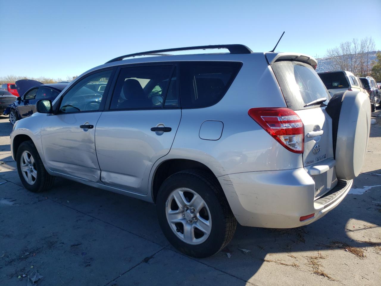 2010 Toyota RAV 4 VIN JTMBF4DV9AD038275 Copart auction photo, side / rear end damage thumbnail 2