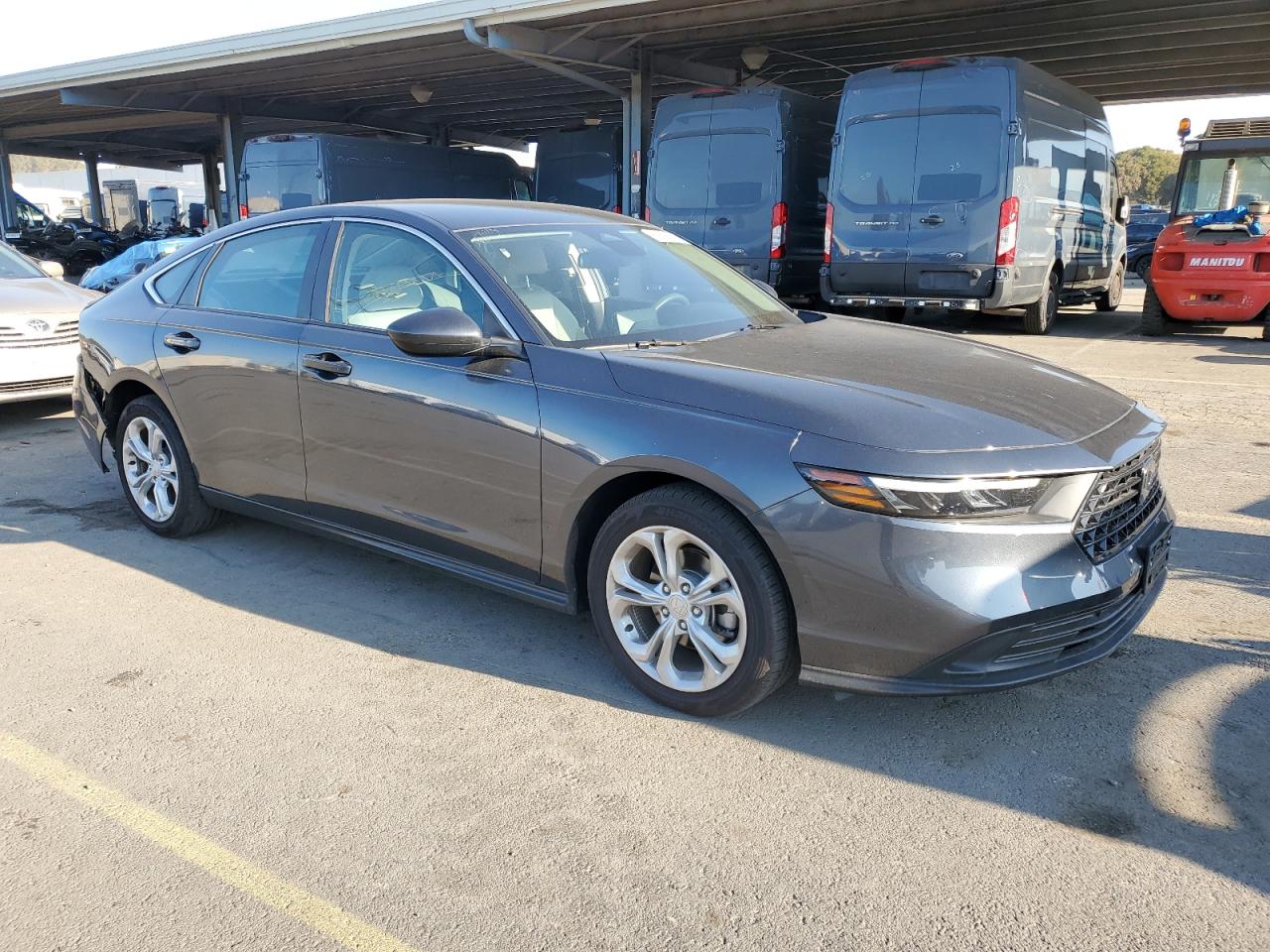 2023 Honda Accord VIN 1HGCY1F2XPA044159 Copart auction photo, rear end damage thumbnail 4