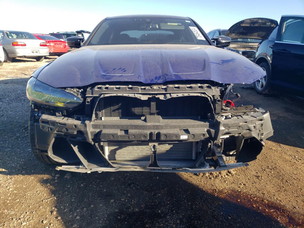 2023 BMW M3 VIN WBS43AY07PFN36690 Copart auction photo, front end / minor dent/scratches damage thumbnail 5
