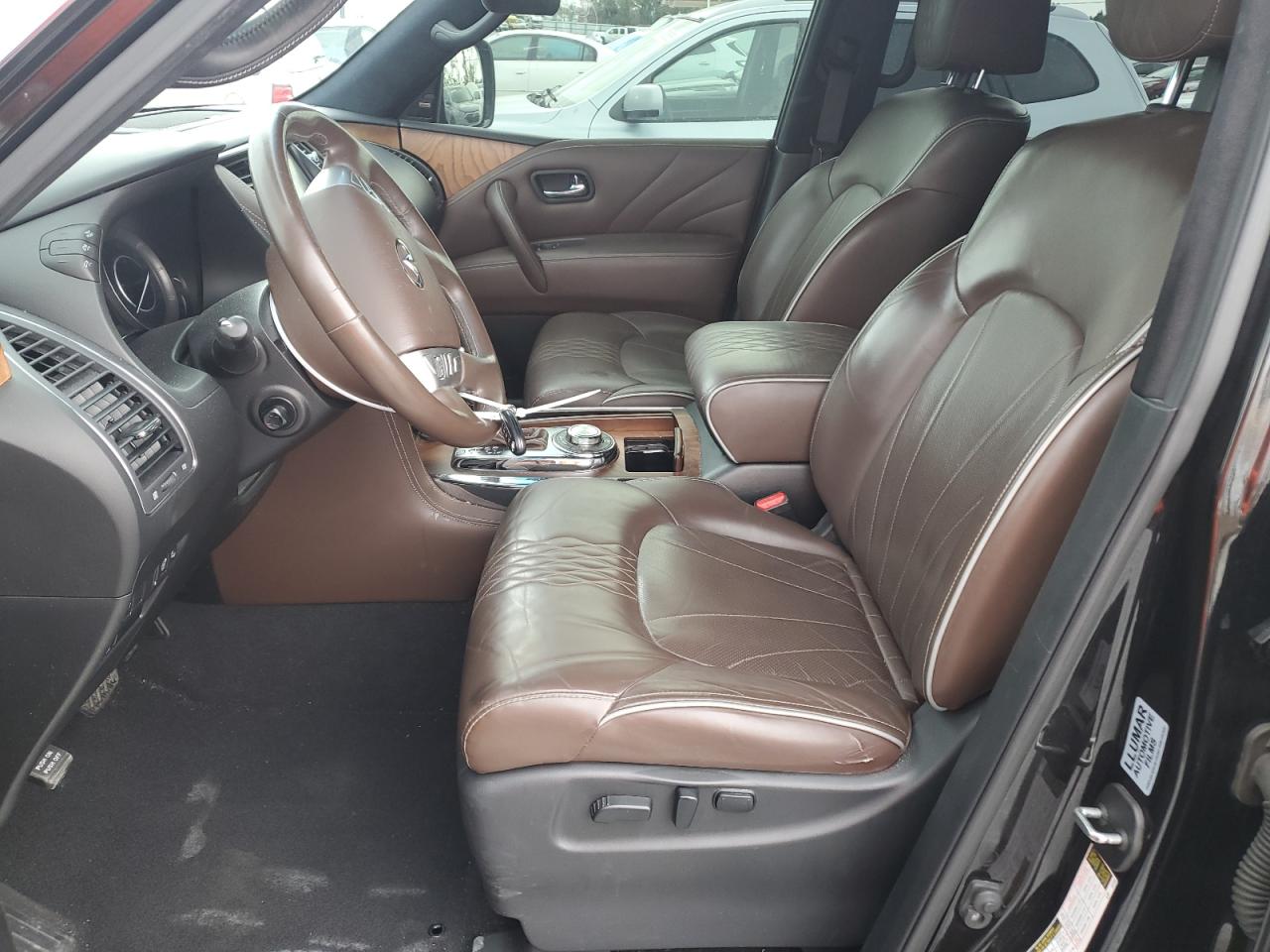2016 Infiniti QX80 VIN JN8AZ2NE4G9123076 Copart auction photo, side damage thumbnail 7