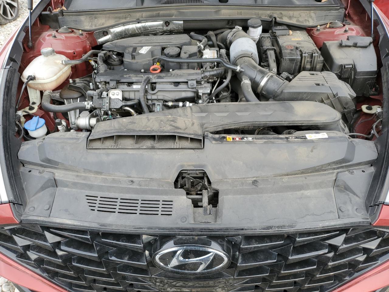 2023 Hyundai Sonata VIN KMHL44J22PA270887 Copart auction photo, side damage thumbnail 11