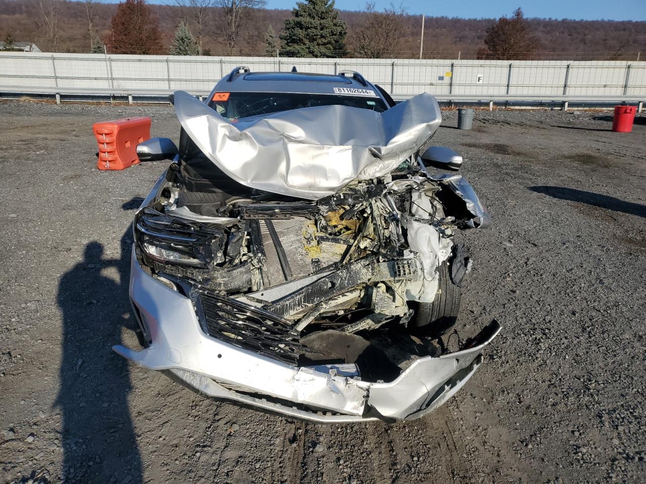 2022 Chevrolet Equinox VIN 2GNAXWEV7N6149003 Copart auction photo, all over damage thumbnail 5