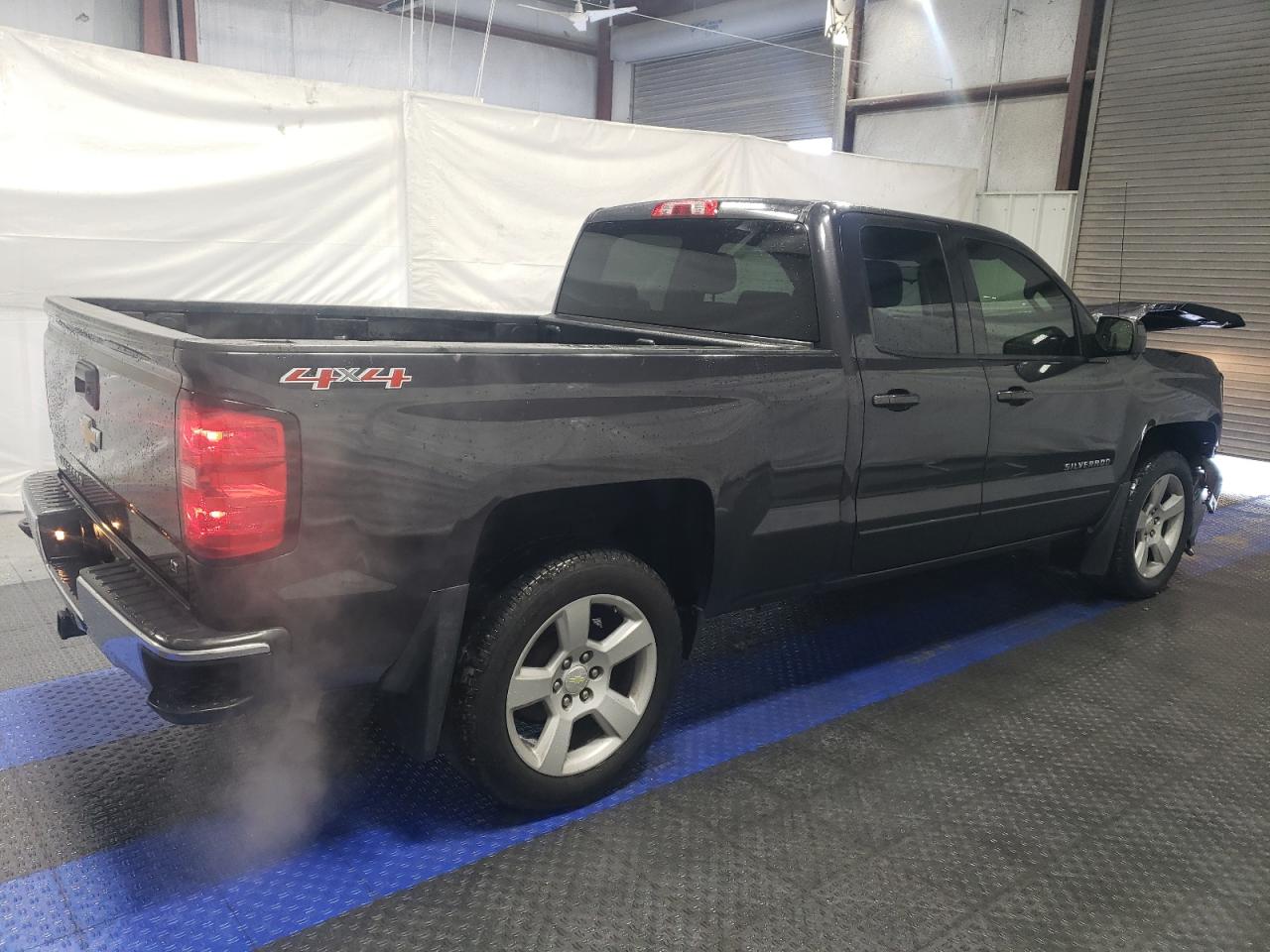 2015 Chevrolet Silverado VIN 1GCVKREC2FZ390725 Copart auction photo, front end / side damage thumbnail 3
