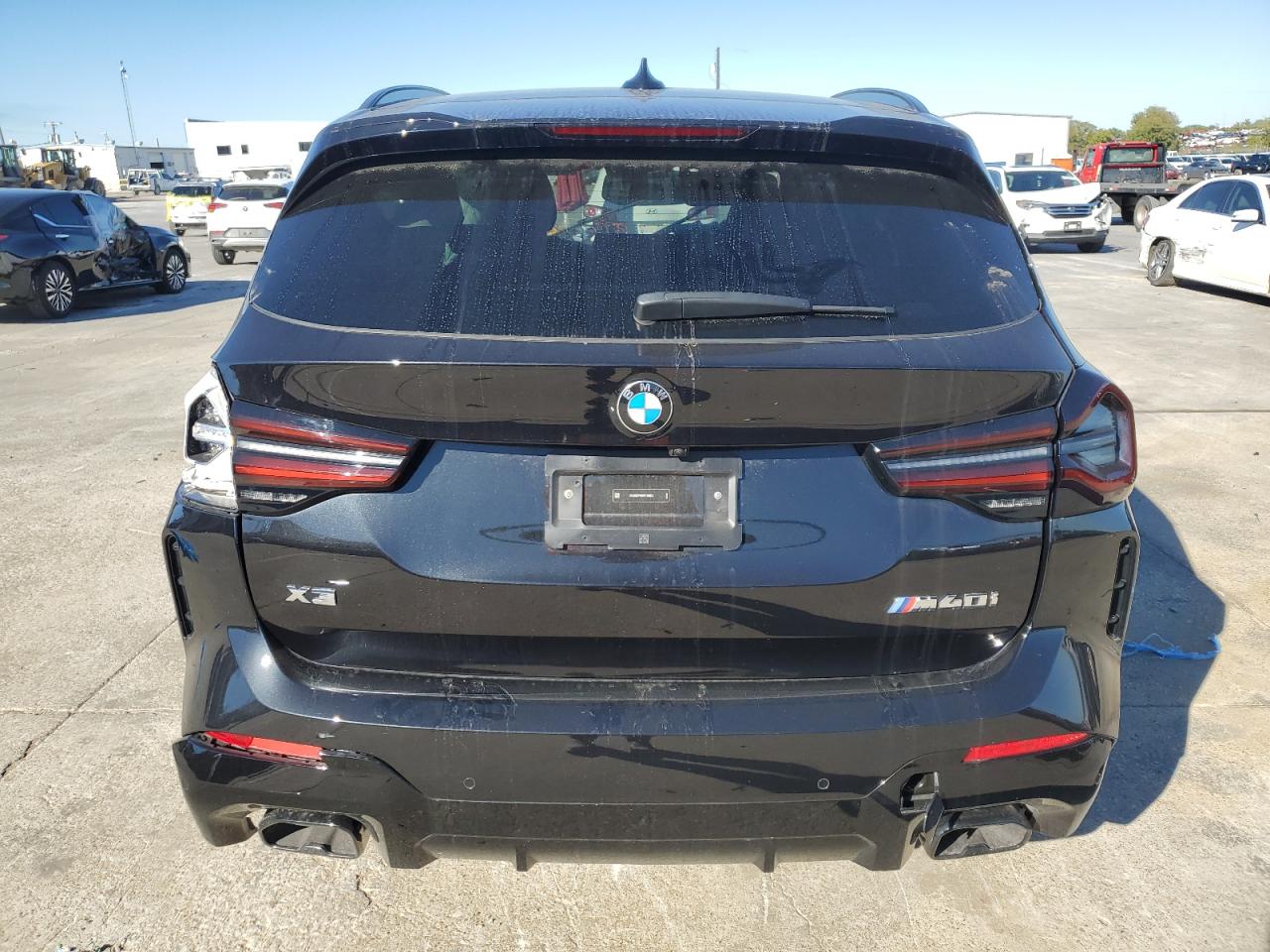 2024 BMW X3 M VIN 5UX83DP04R9T98800 Copart auction photo, all over damage thumbnail 6