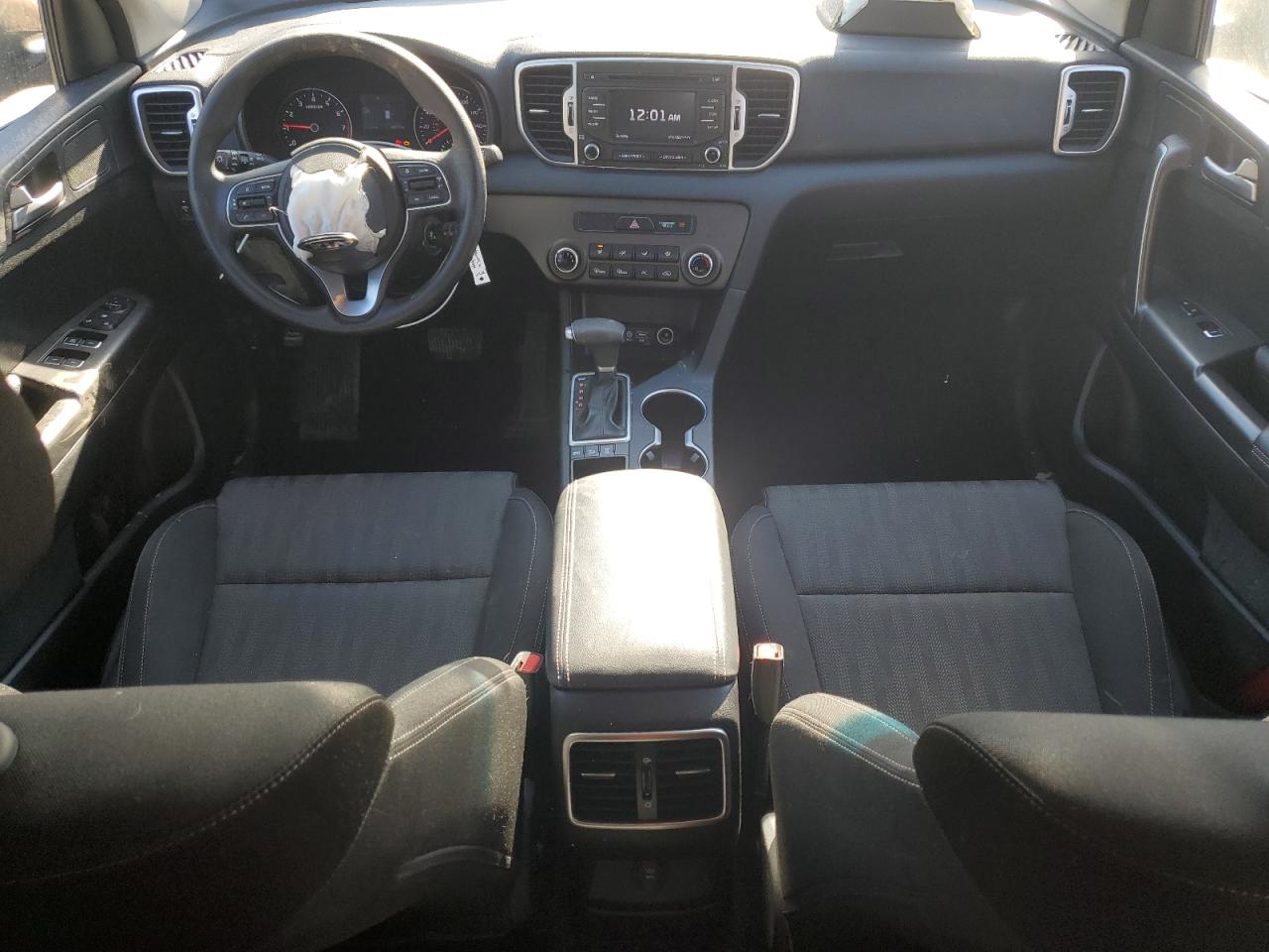 2019 KIA Sportage VIN KNDPMCAC5K7626554 Copart auction photo, front end / side damage thumbnail 8
