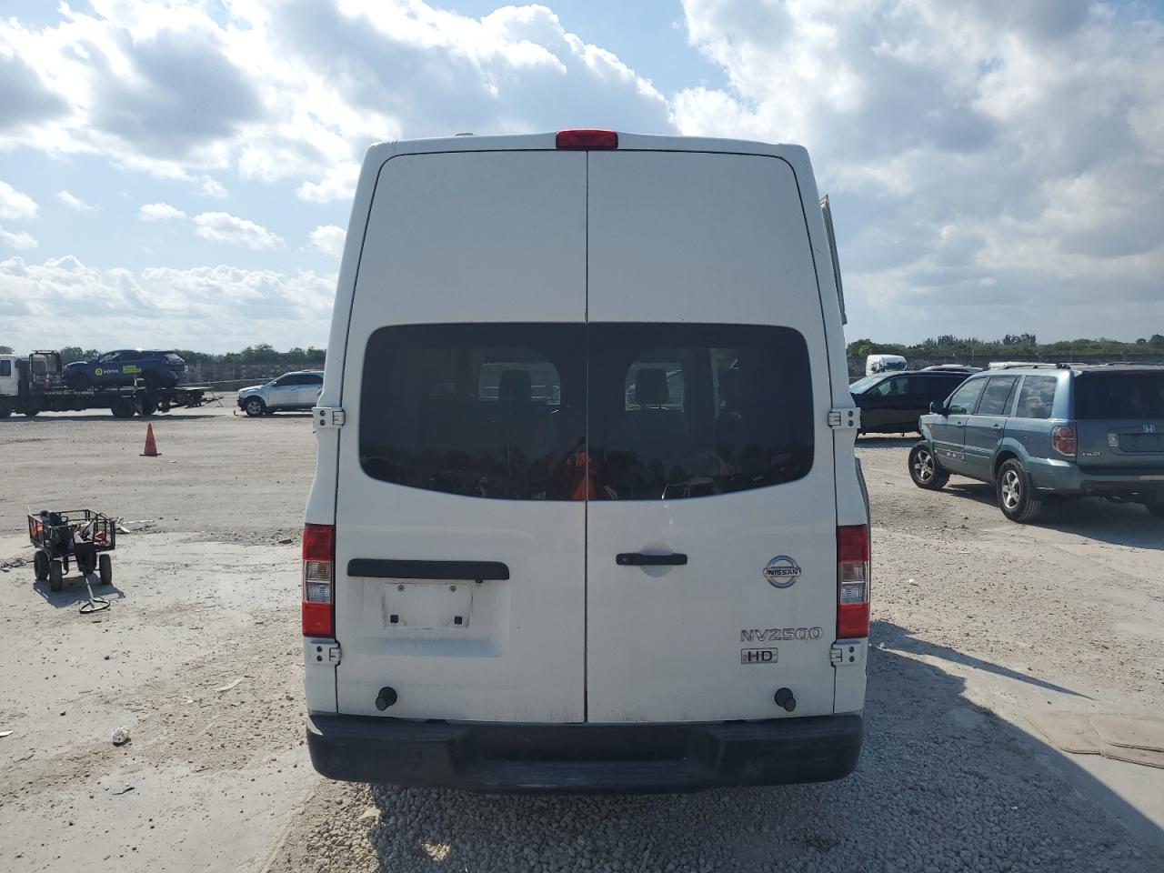 2015 Nissan NV VIN 1N6BF0LYXFN806008 Copart auction photo, front end damage thumbnail 6