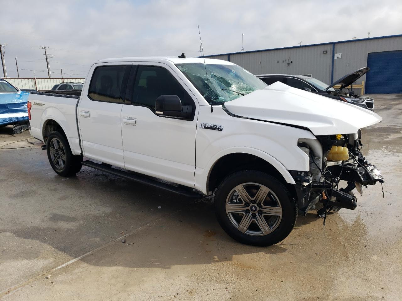 2020 Ford F-150 VIN 1FTEW1C53LKD95074 Copart auction photo, front end damage thumbnail 4