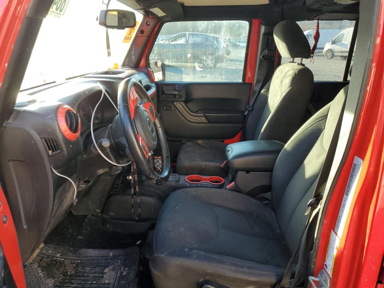 2016 Jeep Wrangler VIN 1C4BJWDG2GL320462 Copart auction photo, front end damage thumbnail 7