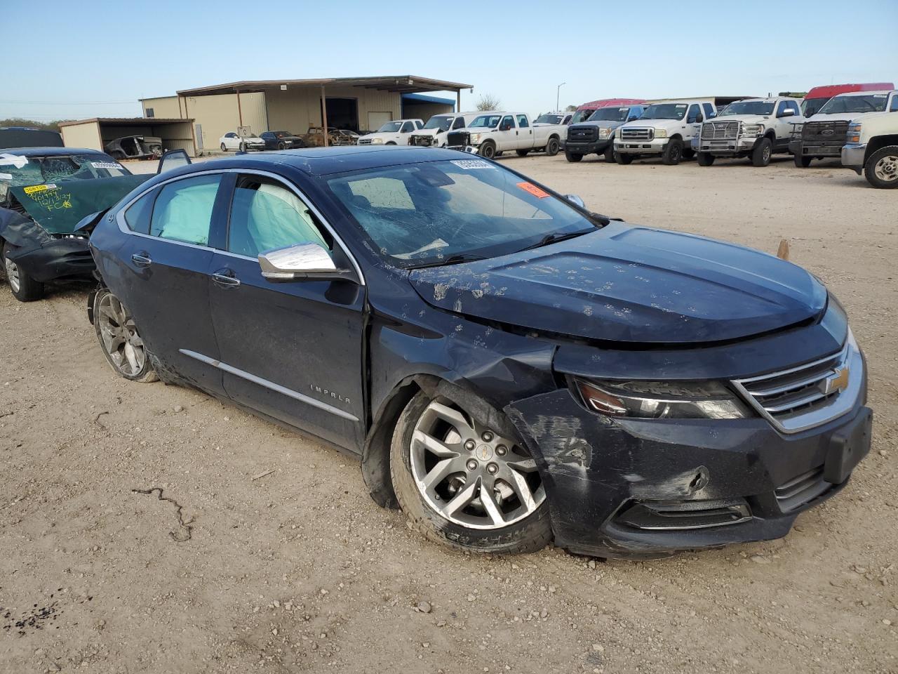 2015 Chevrolet Impala VIN 2G1165S3XF9220924 Copart auction photo, all over damage thumbnail 4