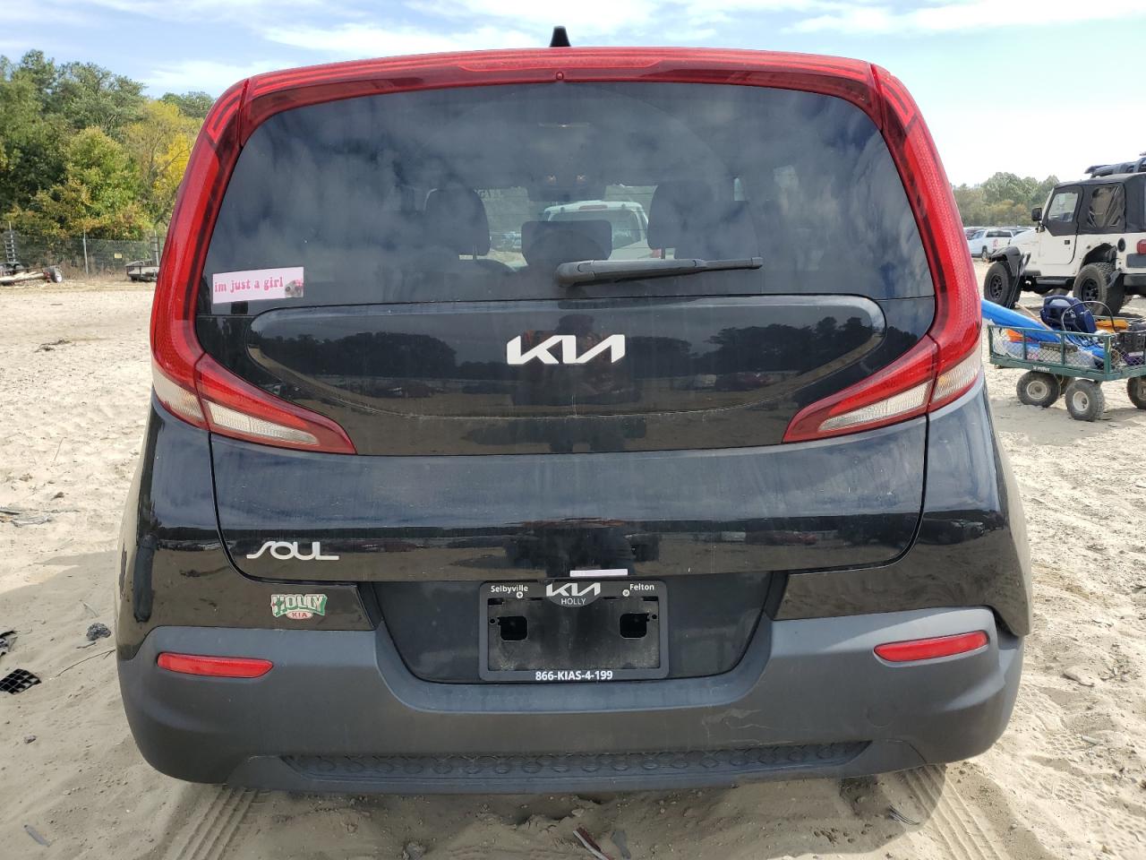 2022 KIA Soul VIN KNDJ23AU3N7178615 Copart auction photo, front end damage thumbnail 6