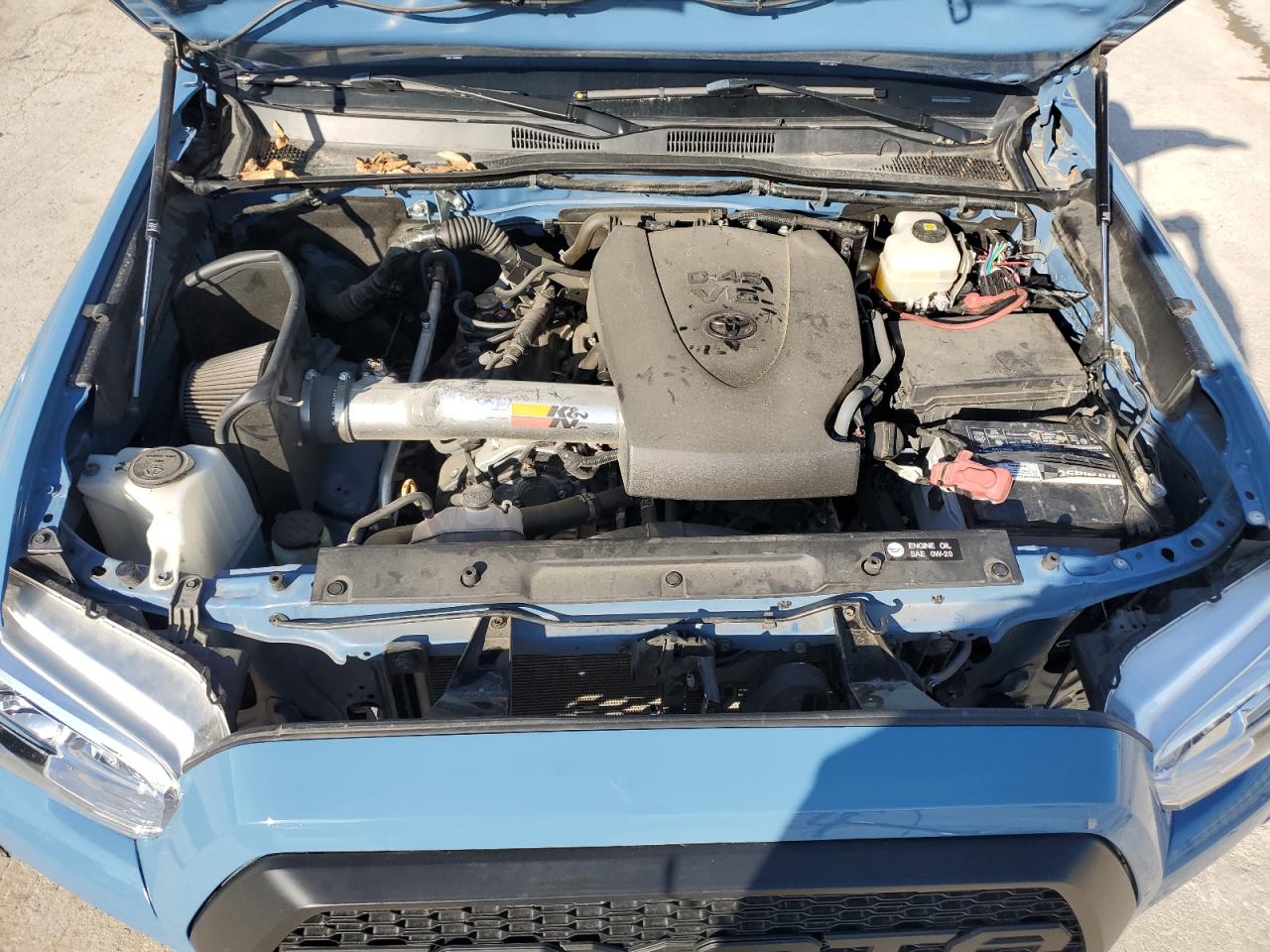 2019 Toyota Tacoma VIN 3TMCZ5AN6KM213593 Copart auction photo, side damage thumbnail 12