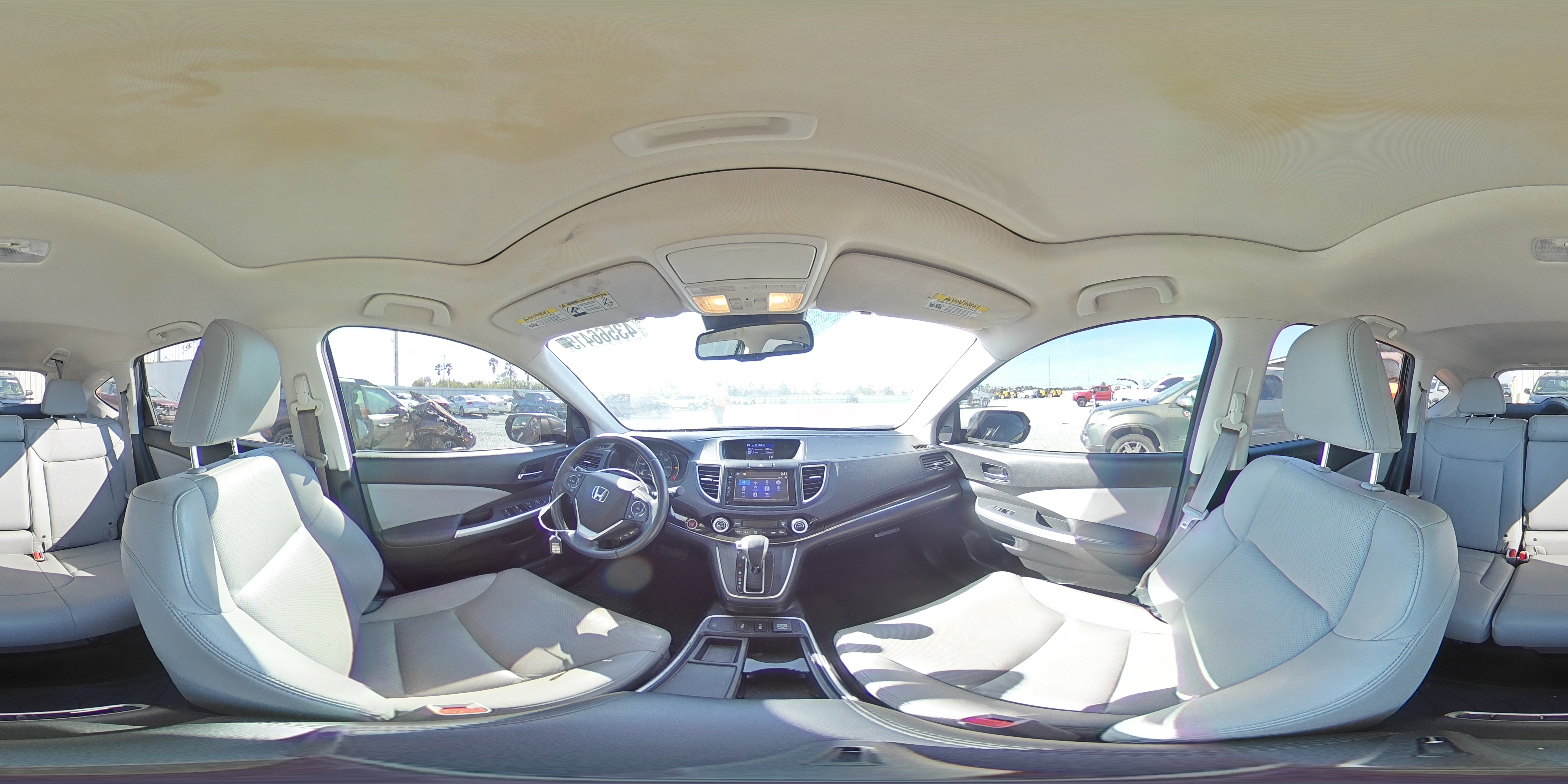 2015 Honda CR-V VIN 5J6RM3H97FL024605 Copart auction photo, rear end / front end damage thumbnail 16