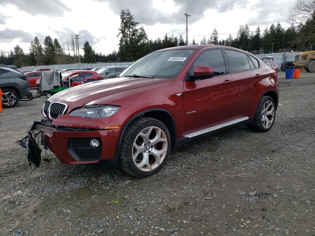 2013 BMW X6 VIN 5UXFG2C5XDL783341