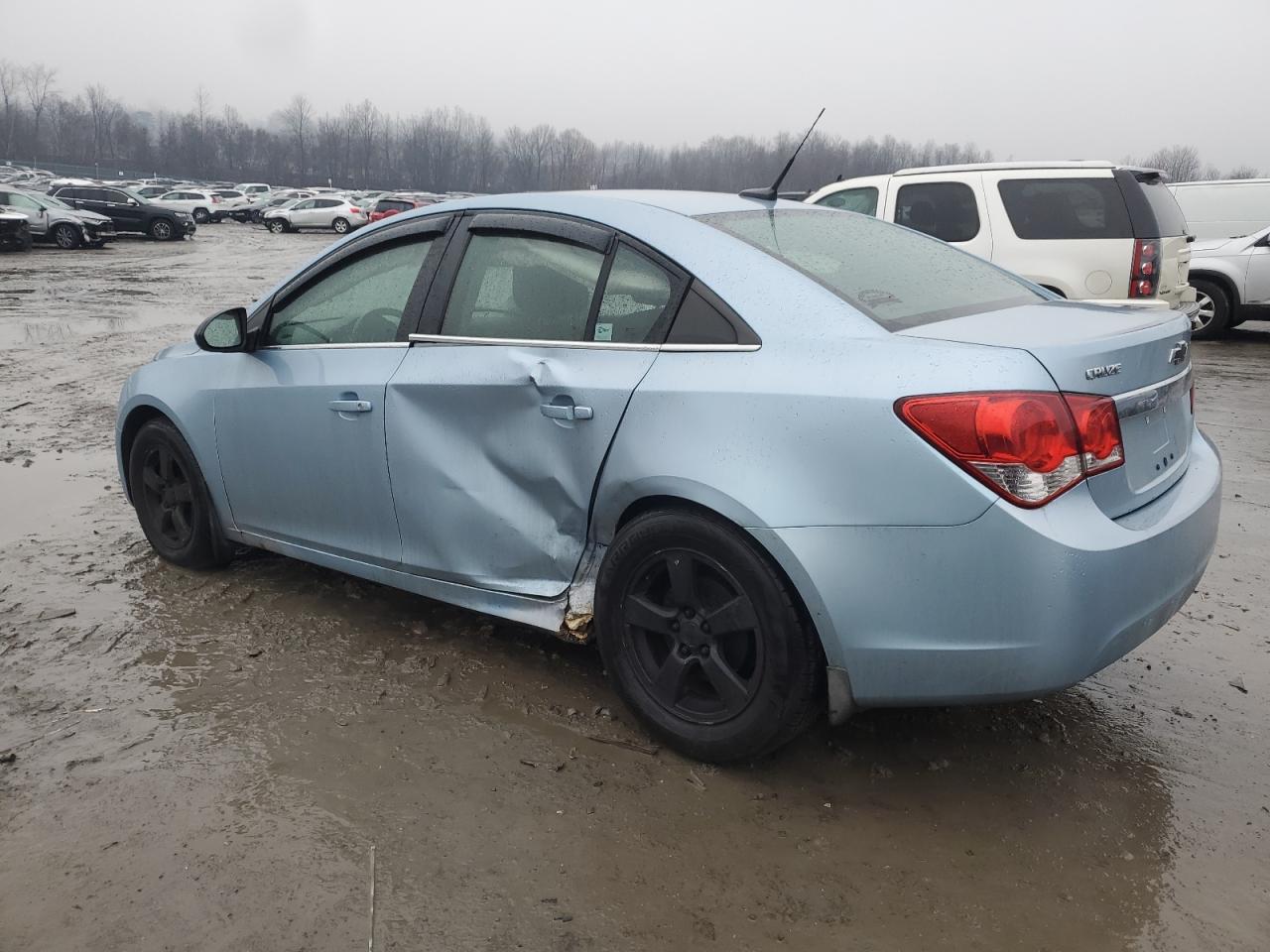 2011 Chevrolet Cruze VIN 1G1PF5S97B7156478 Copart auction photo, side damage thumbnail 2