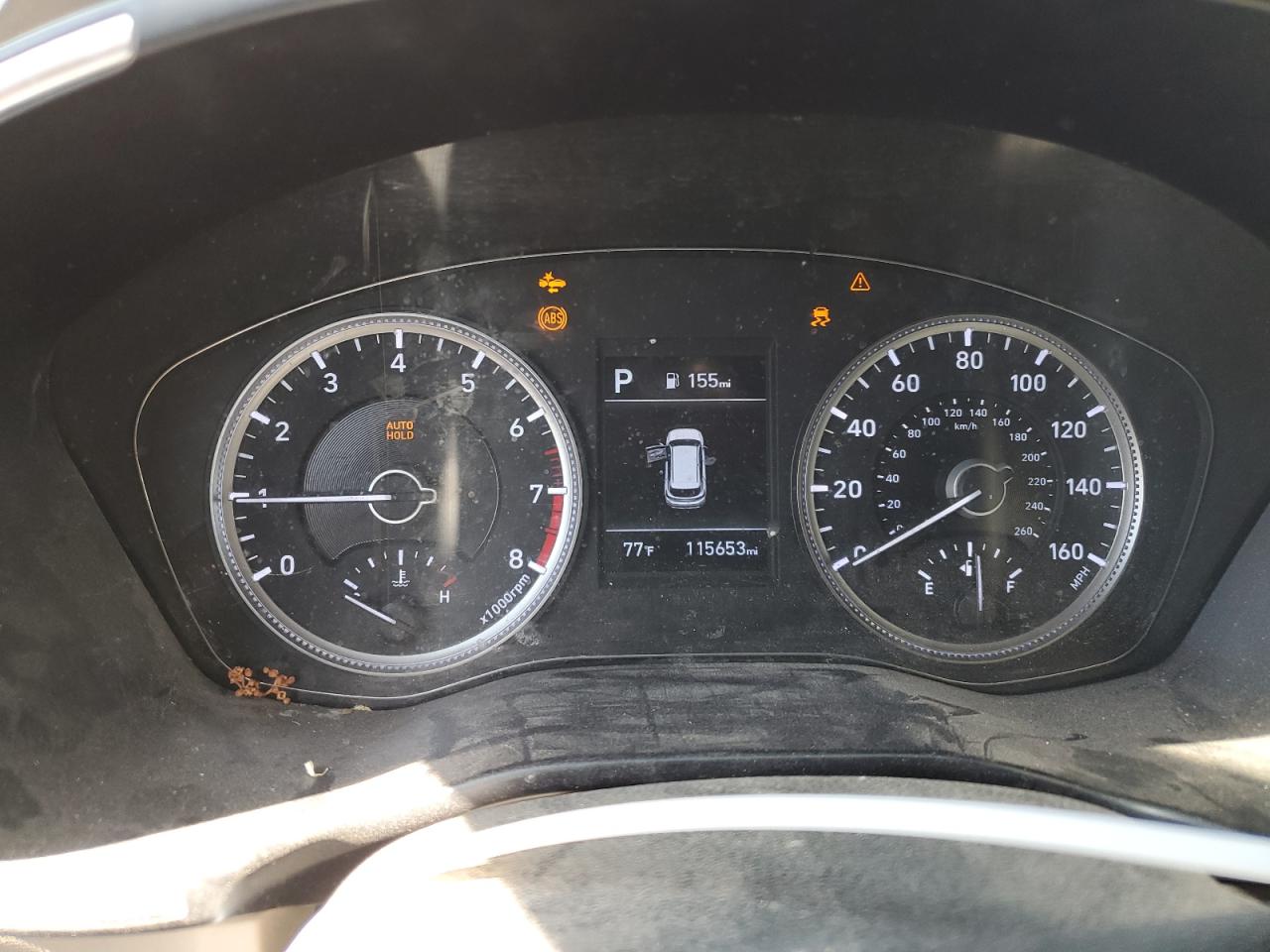 2019 Hyundai Santa Fe VIN 5NMS23AD7KH006595 Copart auction photo, front end damage thumbnail 9