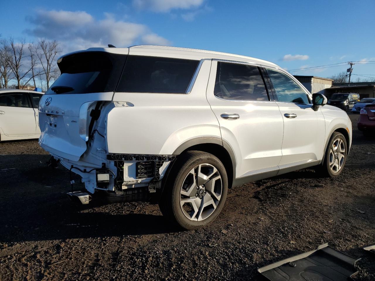 2023 Hyundai Palisade VIN KM8R5DGE0PU564778 Copart auction photo, rear end damage thumbnail 3