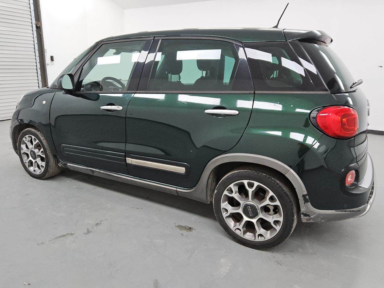 2014 Fiat 500 VIN ZFBCFADHXEZ014575 Copart auction photo, side damage thumbnail 2